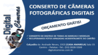 CONSERTO DE CÂMERAS FOTOGRÁFICAS DIGITAIS - PELOTAS - RIO GR